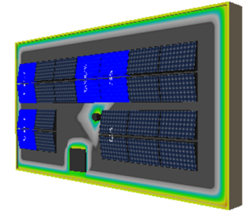 Invloed van schaduwwerking op het legplan